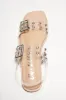 Mara Buckle Slingback Sandals - Clear sold by Cape Robbin