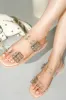 Mara Buckle Slingback Sandals - Clear sold by Cape Robbin
