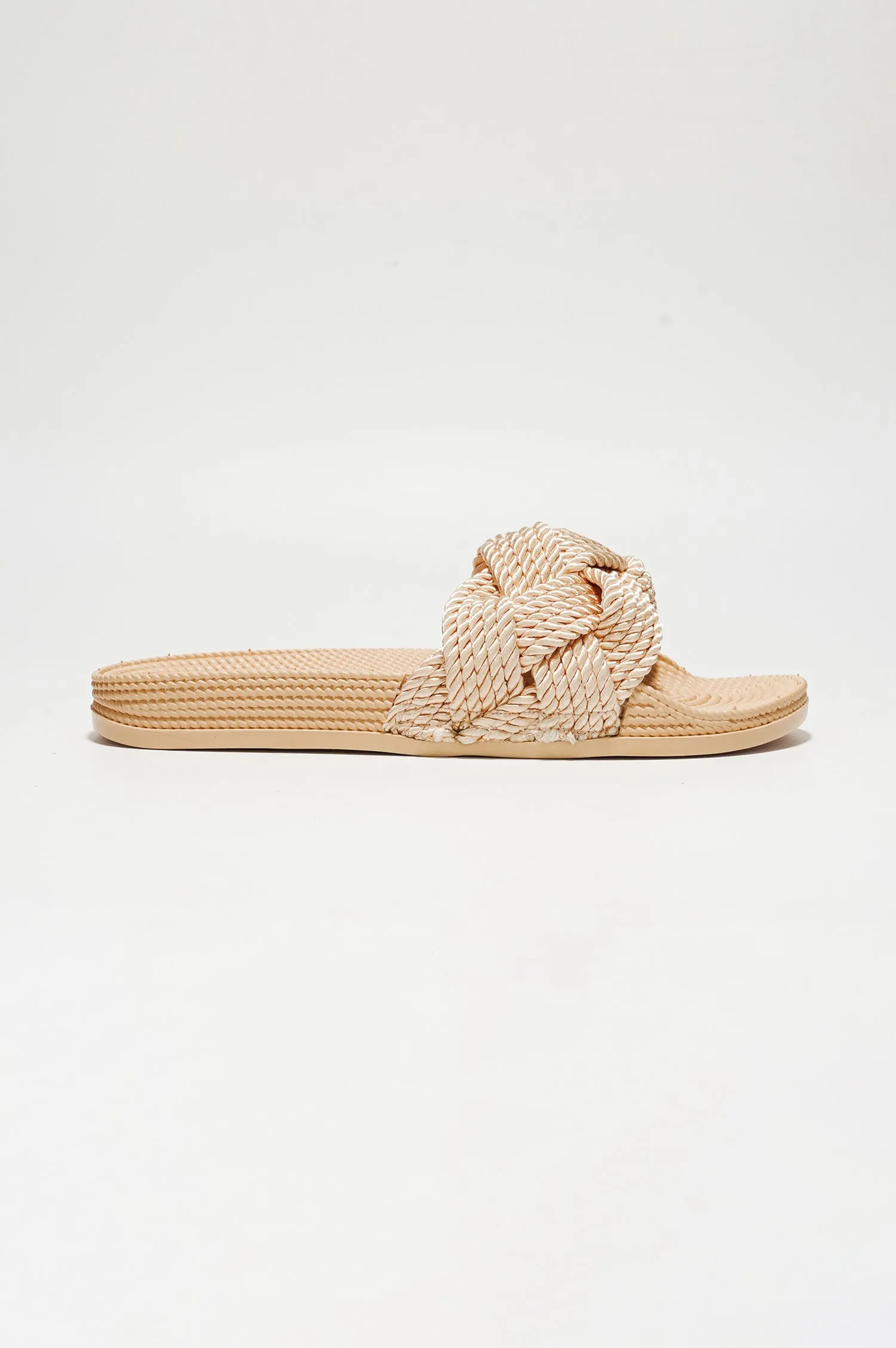 Annissa Rope Knot Slide Sandals - Nude sold by Cape Robbin product image thumbnail 3