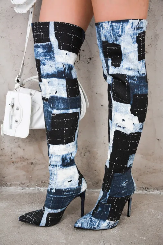 MERIDEN - DENIM sold by Cape Robbin