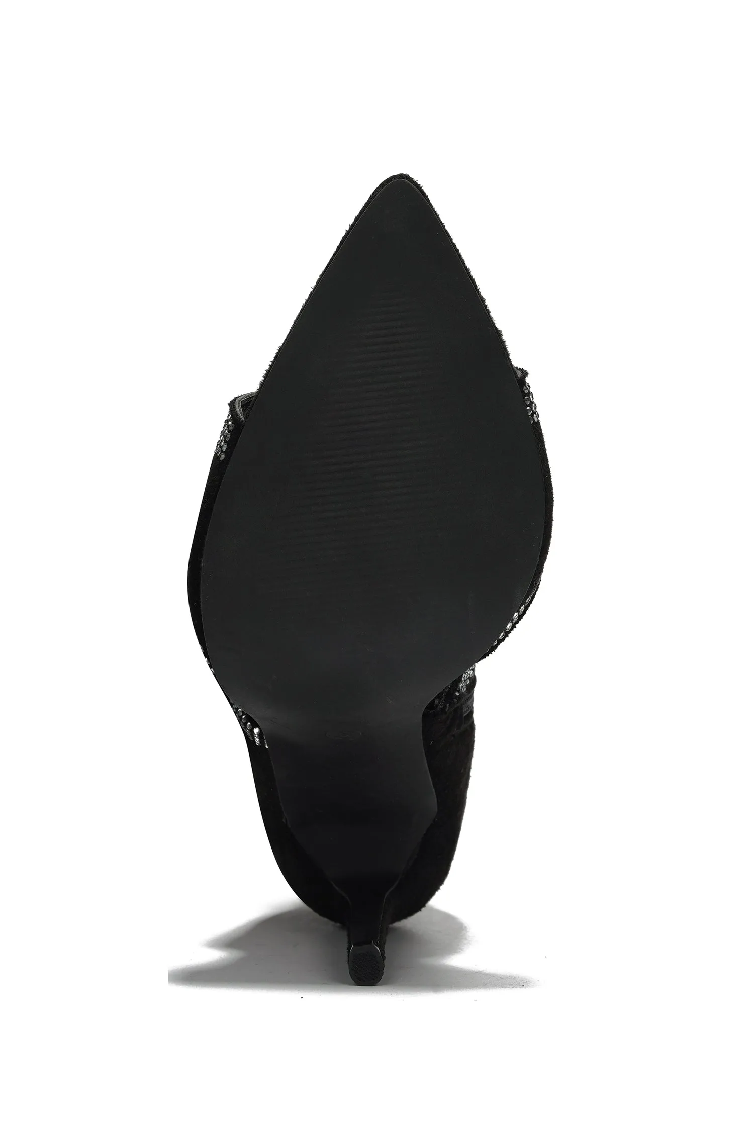 Lise Western Rhinestone Fringed Cargo Boots - Black sold by Cape Robbin product image thumbnail 3