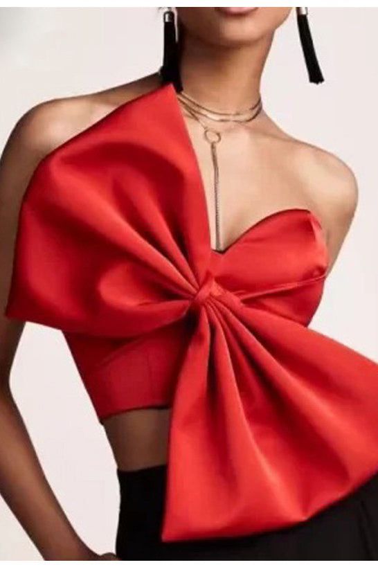 BIG BOW - RED sold by Cape Robbin