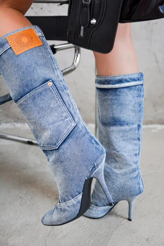 SALINA - DENIM sold by Cape Robbin