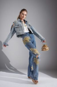 KYLIE - DENIM sold by Cape Robbin