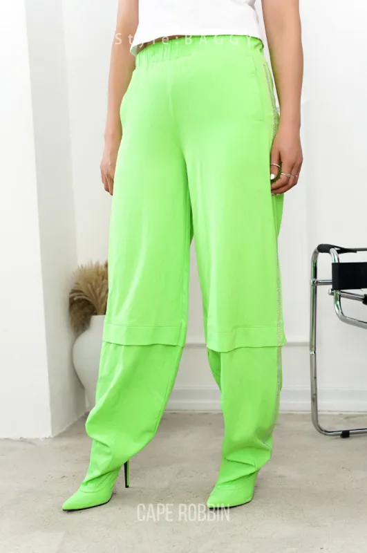 BAGGY - LIME sold by Cape Robbin