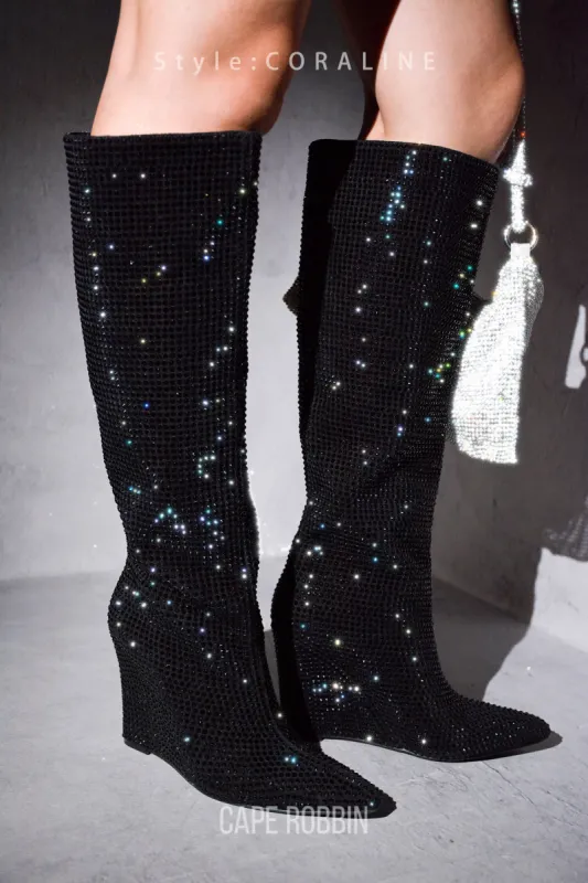 CORALINE - BLACK sold by Cape Robbin