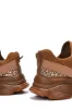 Bleeker Low Cut Rhinestone Round Toe Sneakers - Brown sold by Cape Robbin