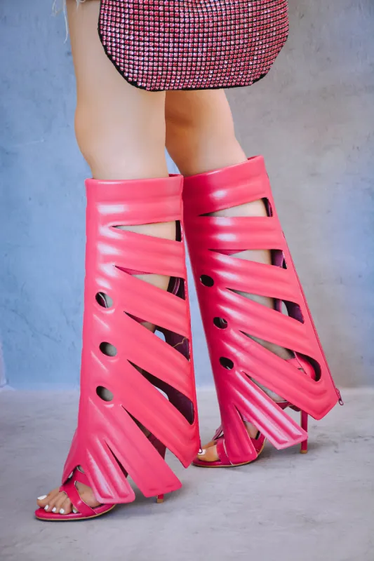 LEAF - FUCHSIA sold by Cape Robbin