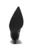 Bekki Pointy Toe Stiletto Heel Gem Booties - Black sold by Cape Robbin
