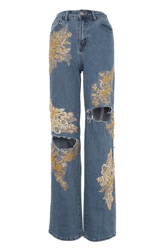 KYLIE - DENIM sold by Cape Robbin