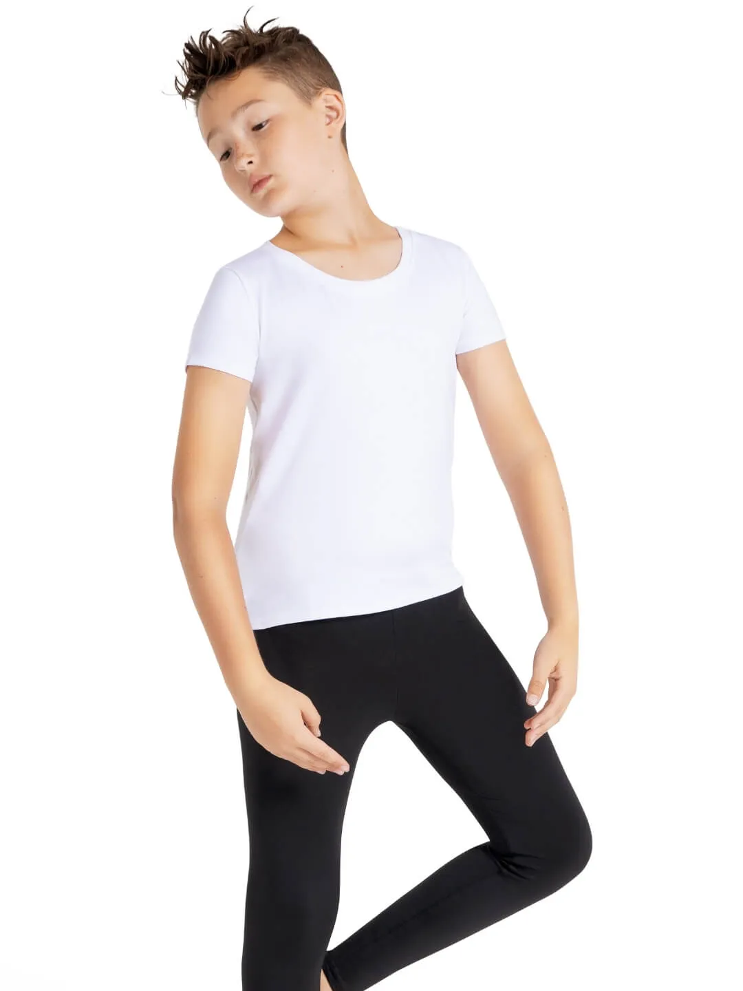 Studio Collection Crew Neck Tee - Boys sold by Capezio product image thumbnail 2