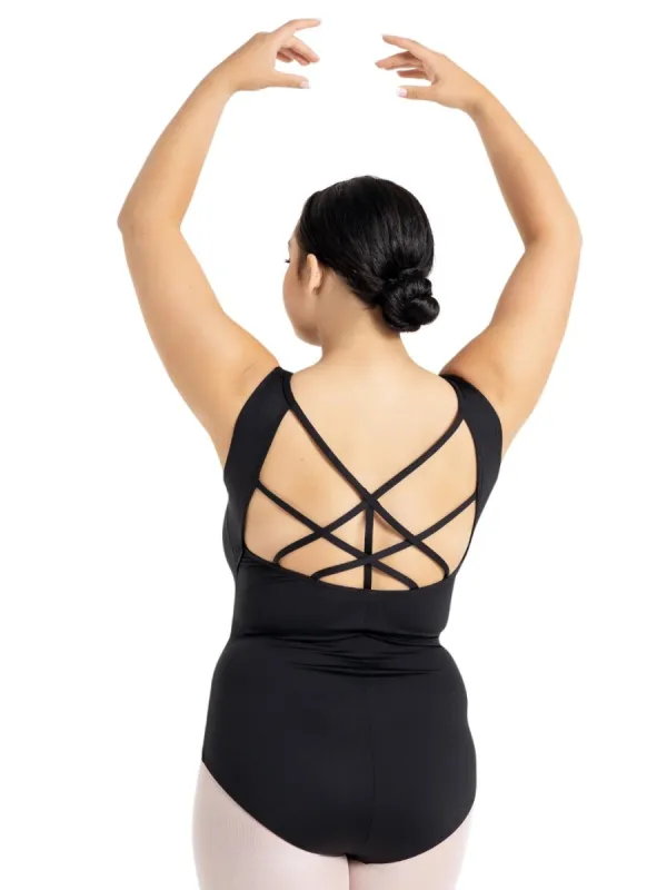 Studio Collection Strappy Back Tank Leotard sold by Capezio
