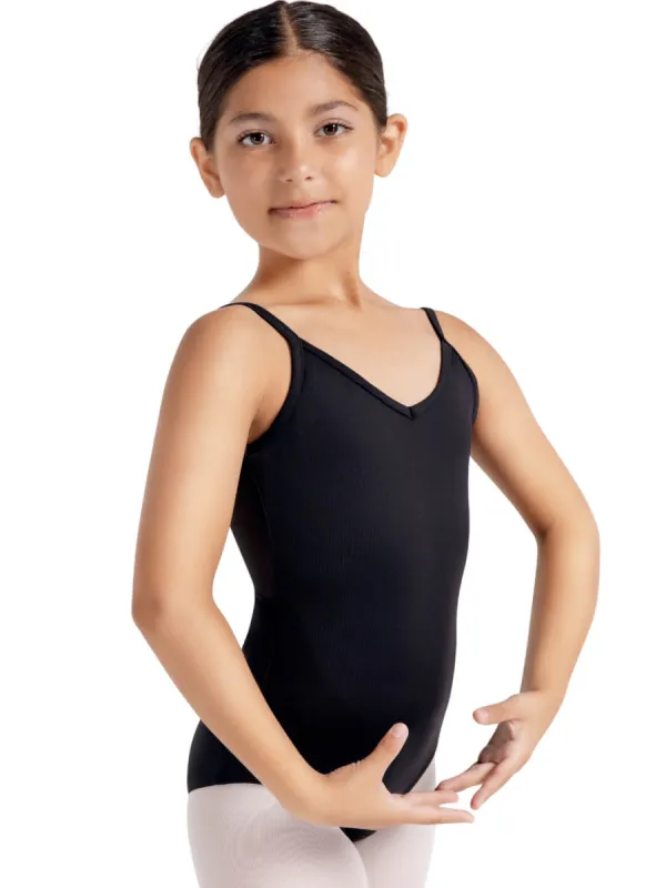 Studio Collection Mesh Back Leotard - Girls made by Capezio