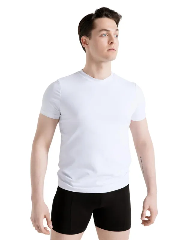 Studio Collection Crew Neck Tee - Mens sold by Capezio