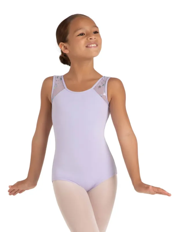 Star Struck Mars Mesh Back Leotard - Girls sold by Capezio