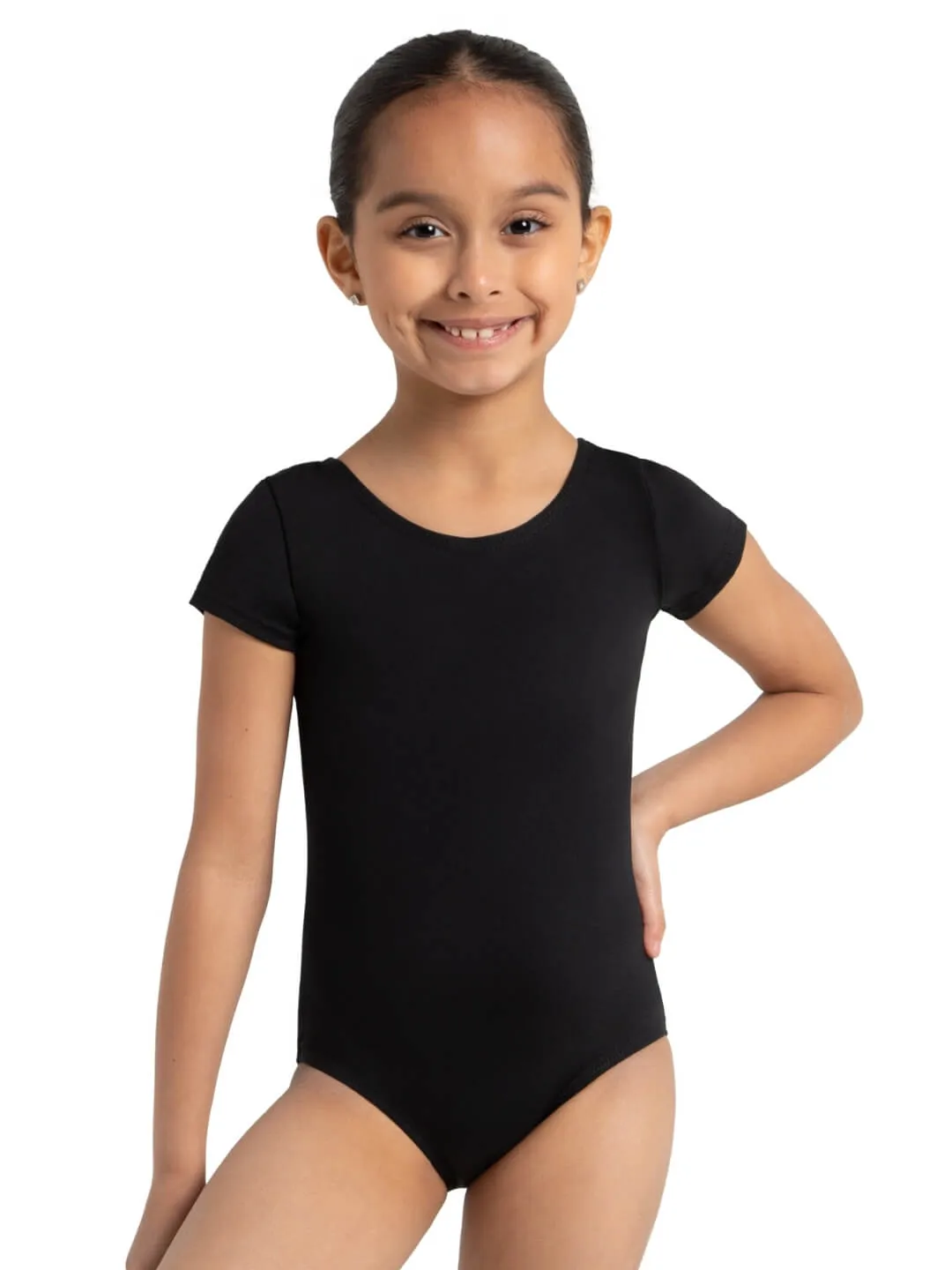 Team Basics Short Sleeve Leotard - Girls sold by Capezio product image thumbnail 2