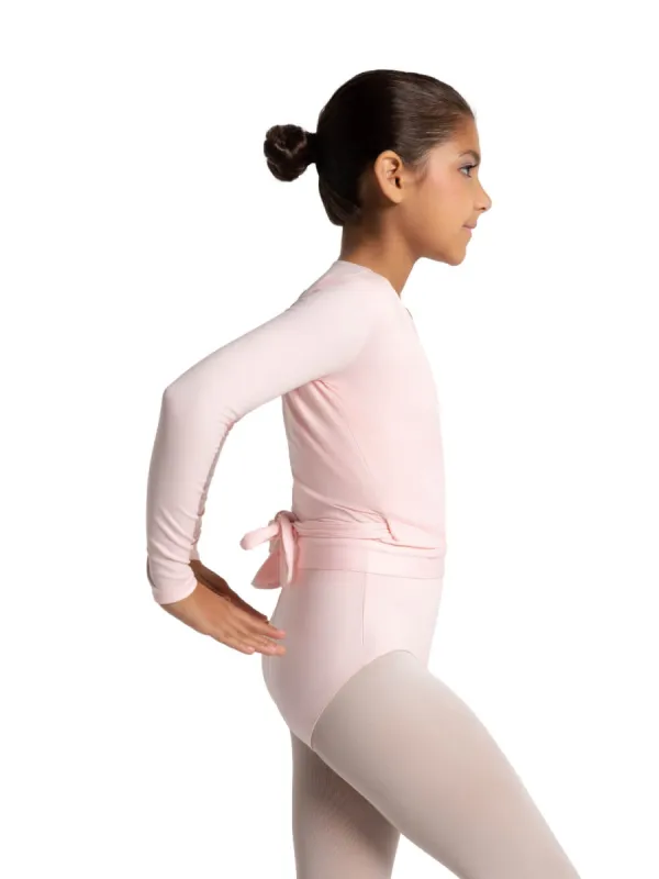 Studio Collection Wrap Top - Girls sold by Capezio