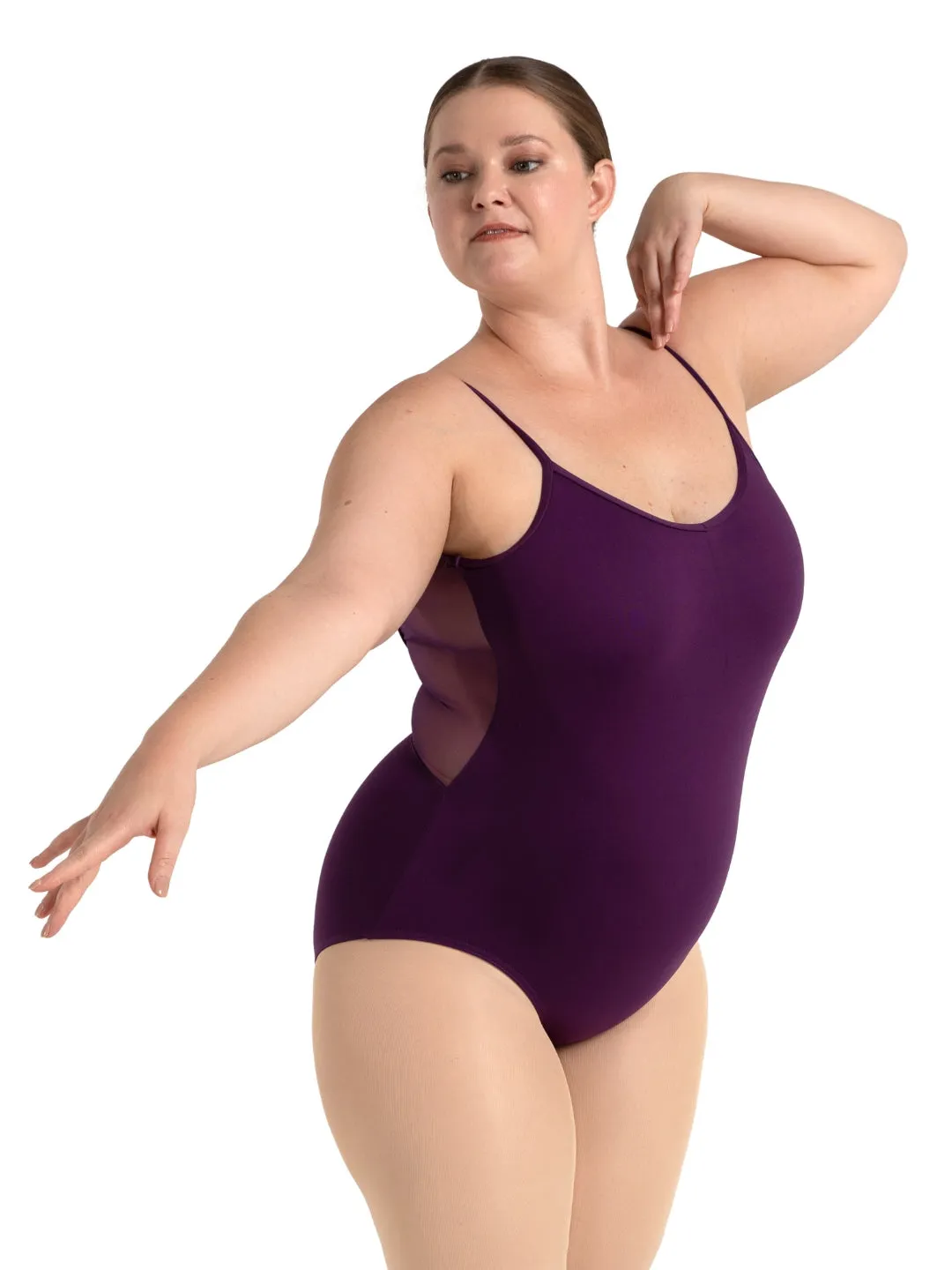 Studio Collection Mesh Back Leotard sold by Capezio