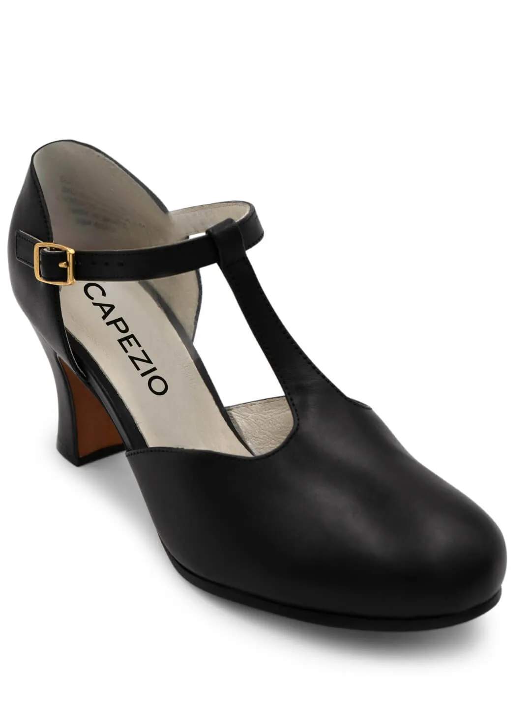 Closed Toe T-Strap Character Shoe sold by Capezio