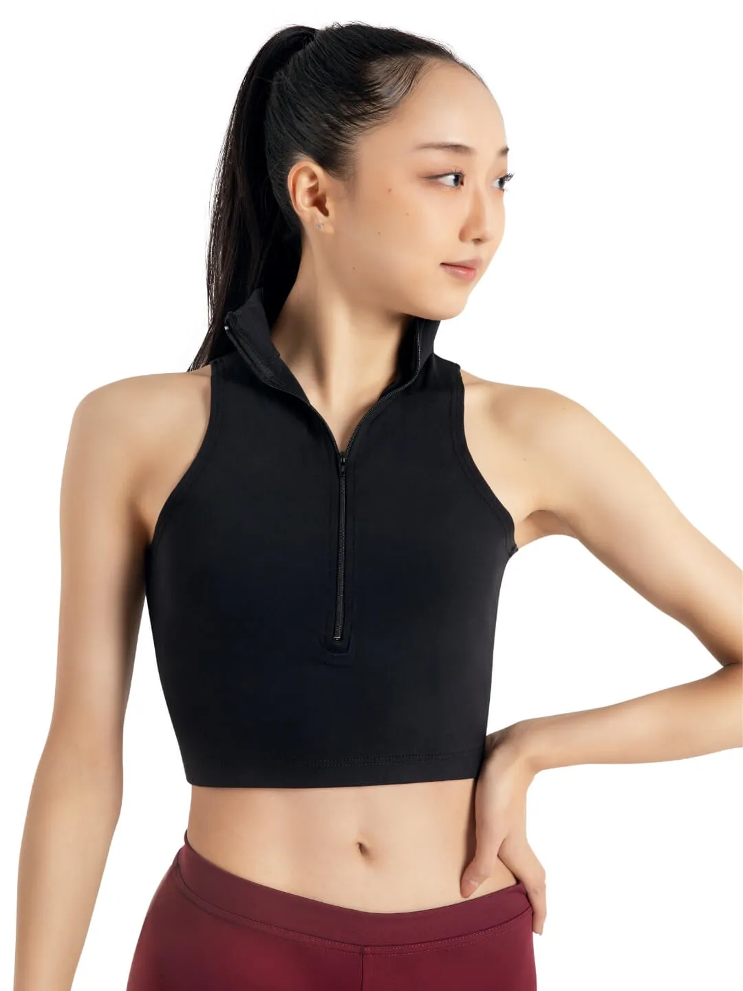 Team Basics Mock Neck Top sold by Capezio product image thumbnail 5
