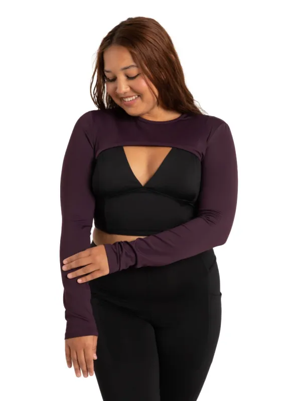 Building Strength Performance Crop Top sold by Capezio