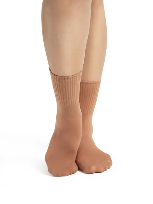 Ribbed Sock made by Capezio