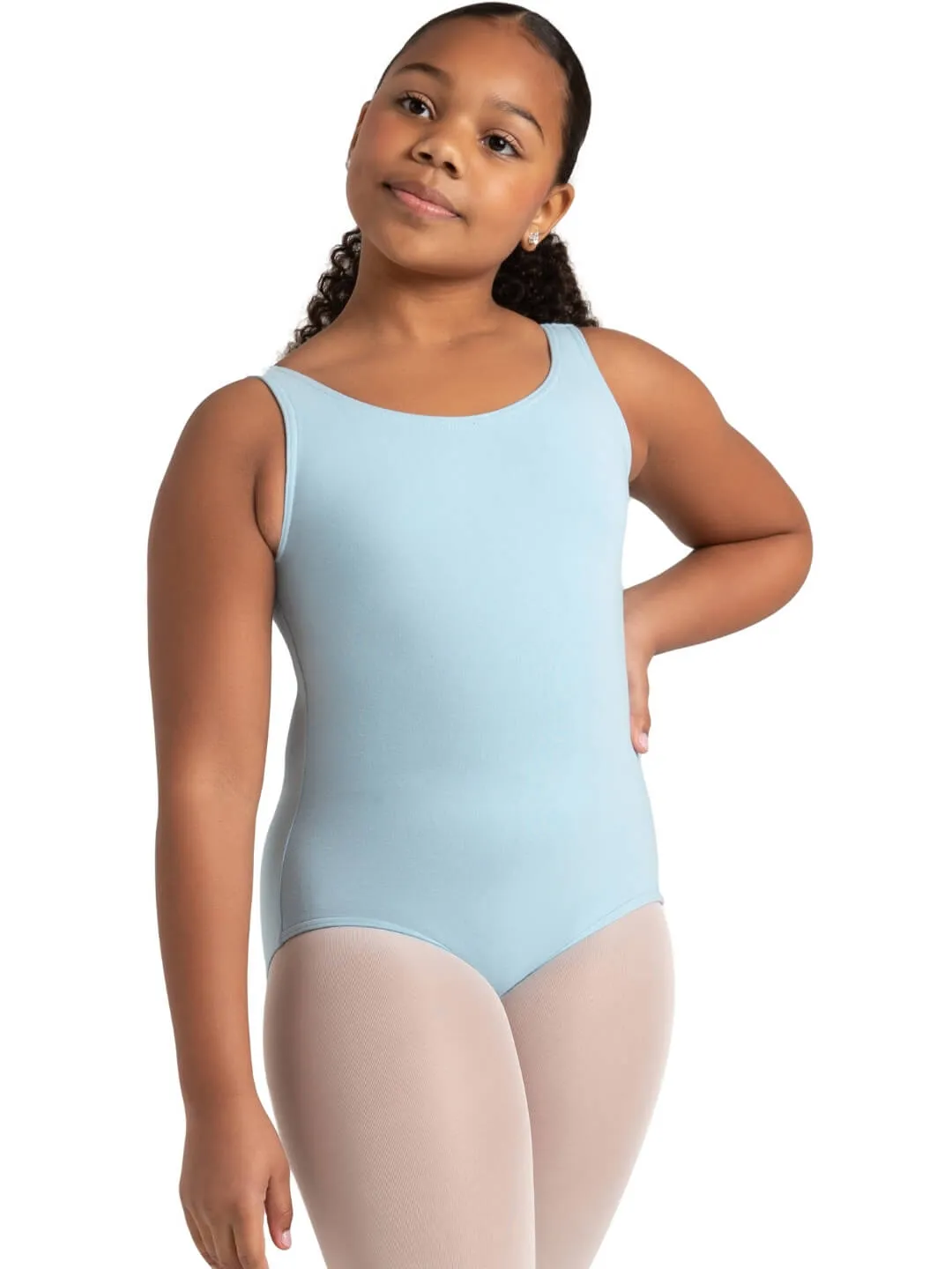 High-Neck Tank Leotard - Girls sold by Capezio product image thumbnail 4