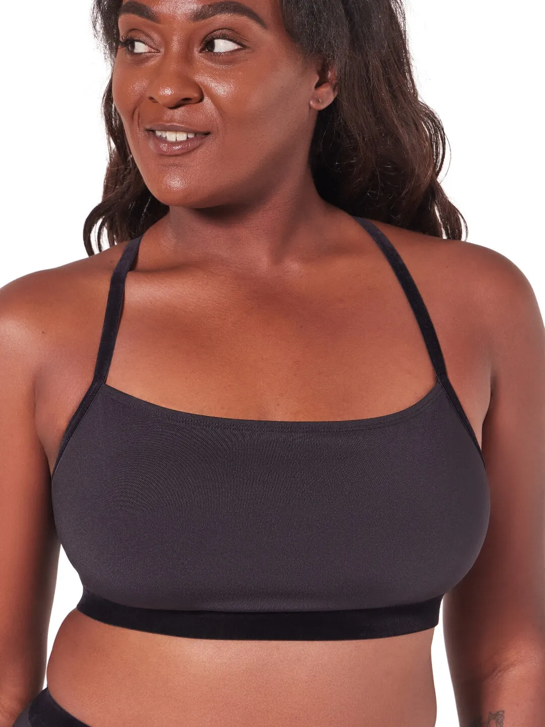 Ornate Romance Fondness Cami Criss Cross Back Bra sold by Capezio product image thumbnail 3