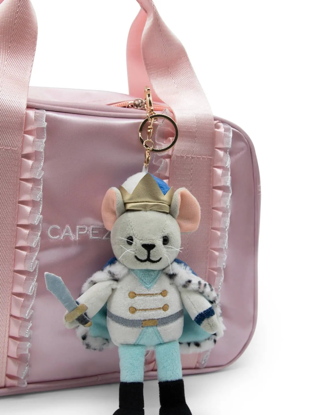 Mouse King Plush Charm Keychain sold by Capezio product image thumbnail 3