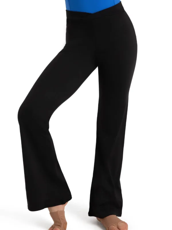 Studio Collection Cross Front Pant - Girls sold by Capezio