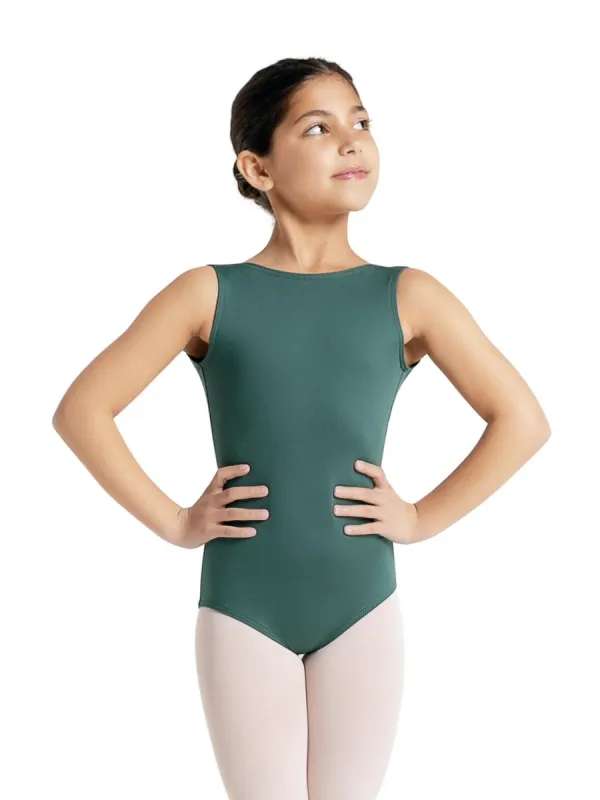 Studio Collection Low V Back w/ Pinch Tank Leotard - Girls sold by Capezio