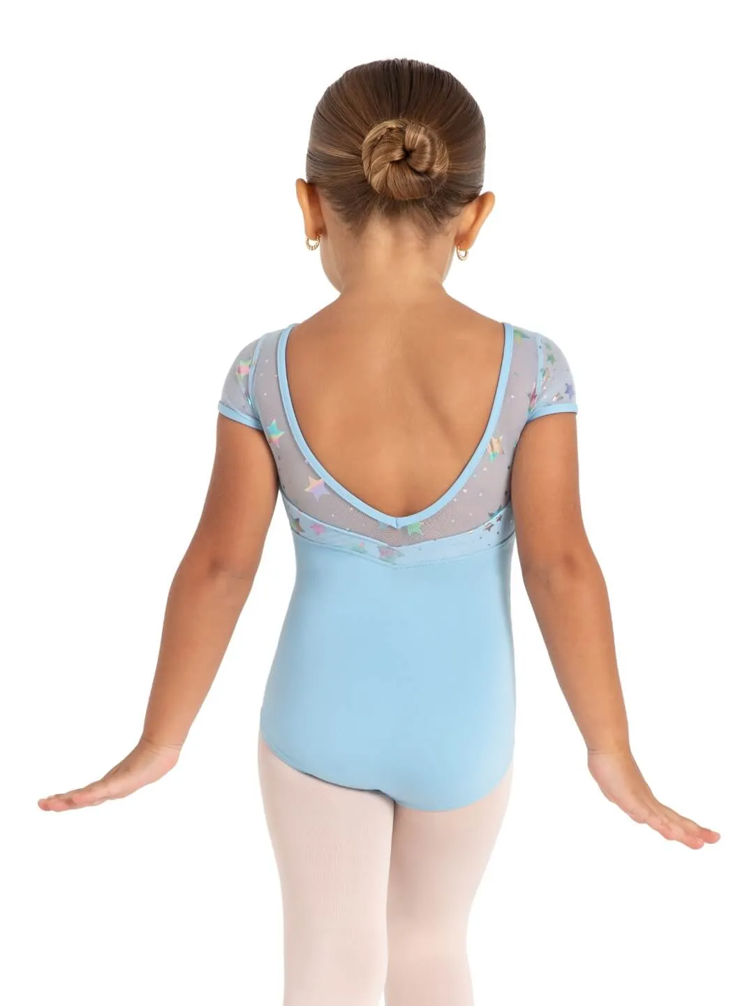 Star Struck Galaxy Short Sleeve Leotard - Girls sold by Capezio product image thumbnail 4