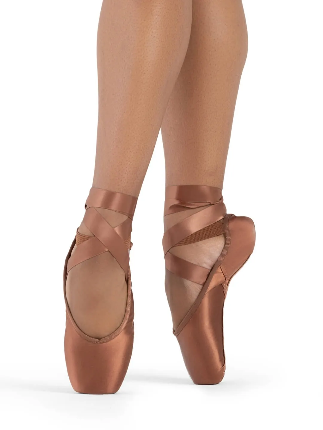 Ava #3.5 Shank Pointe Shoe | Skintone 60 sold by Capezio