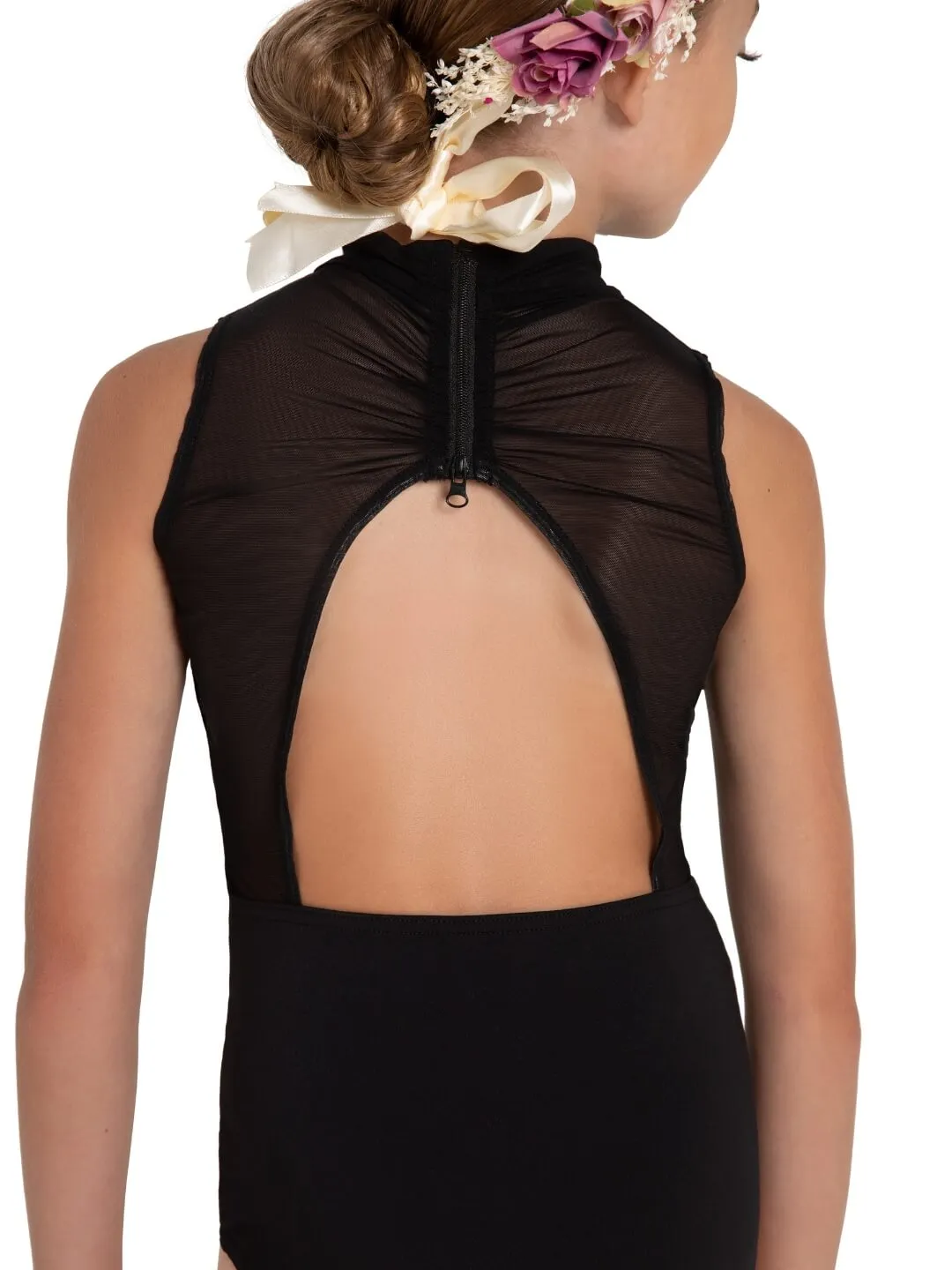 Wildflower Hyacinth High Neck Leotard - Girls sold by Capezio product image thumbnail 2