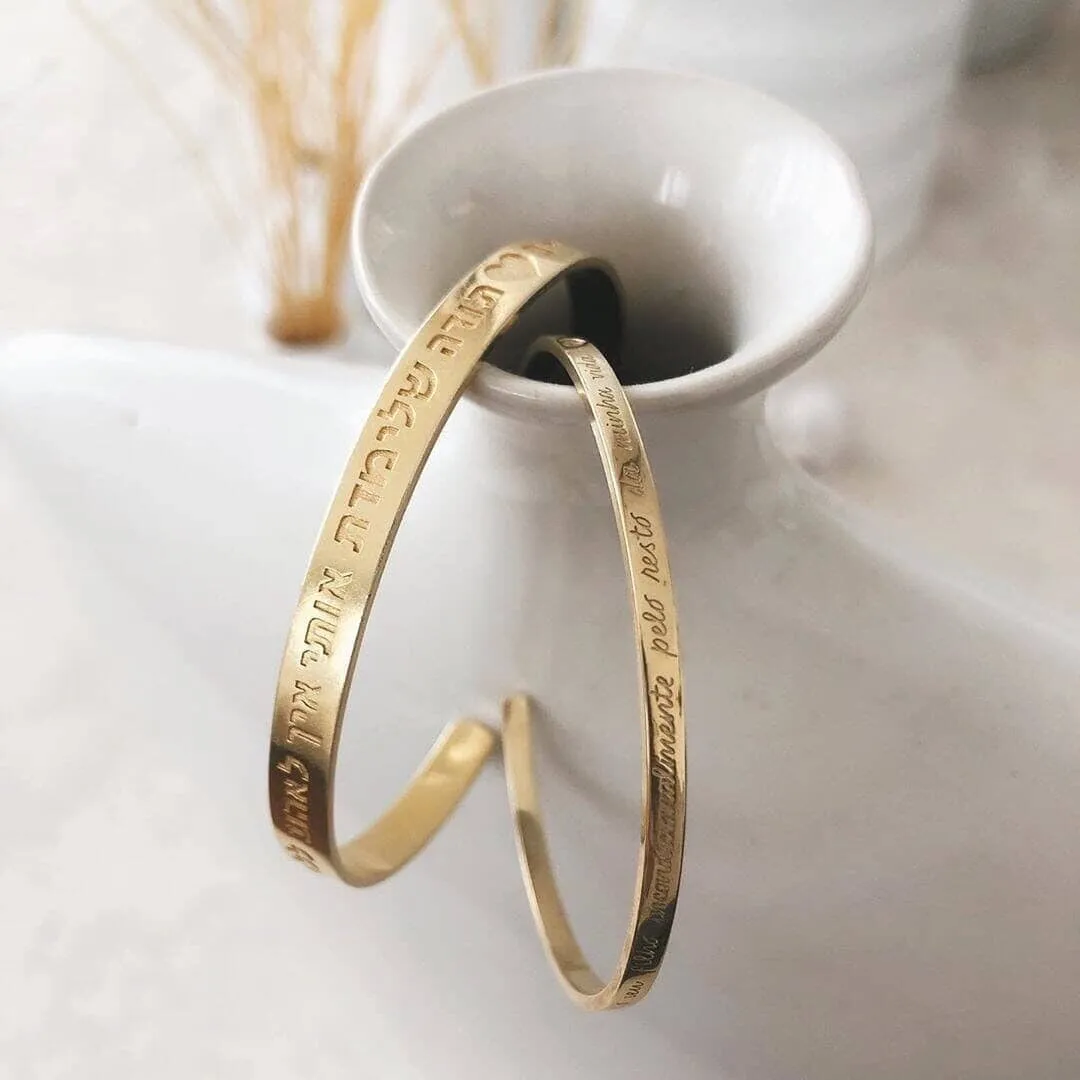 Custom Medium Classic Cuff sold by Capsul Jewelry product image thumbnail 4