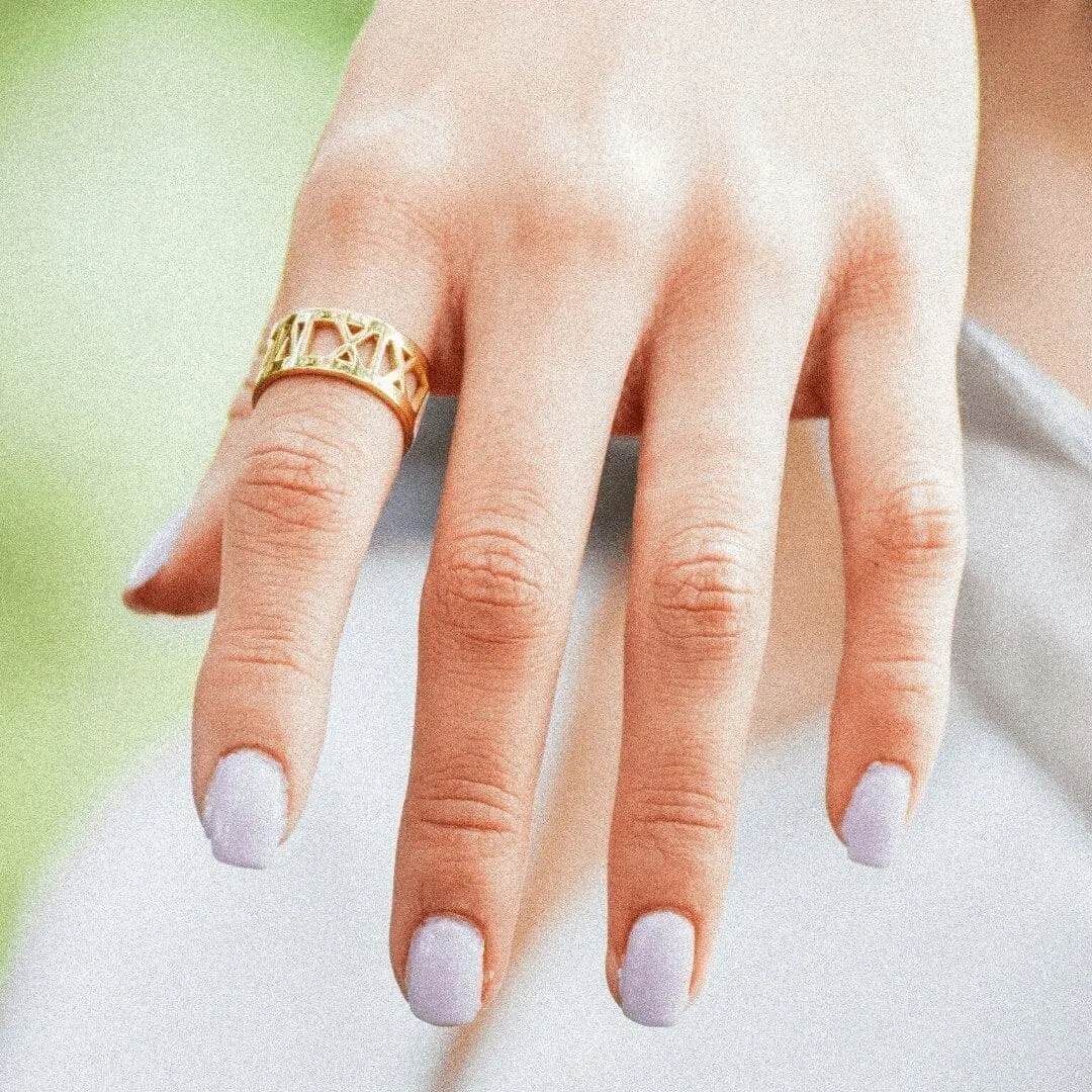 Custom Thick Cut Out Ring sold by Capsul Jewelry product image thumbnail 2