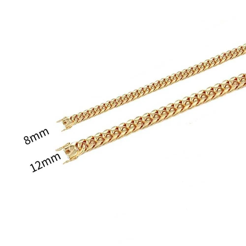 8mm Medium Classic Havana Cuban Chain Bracelet sold by Capsul Jewelry product image thumbnail 5