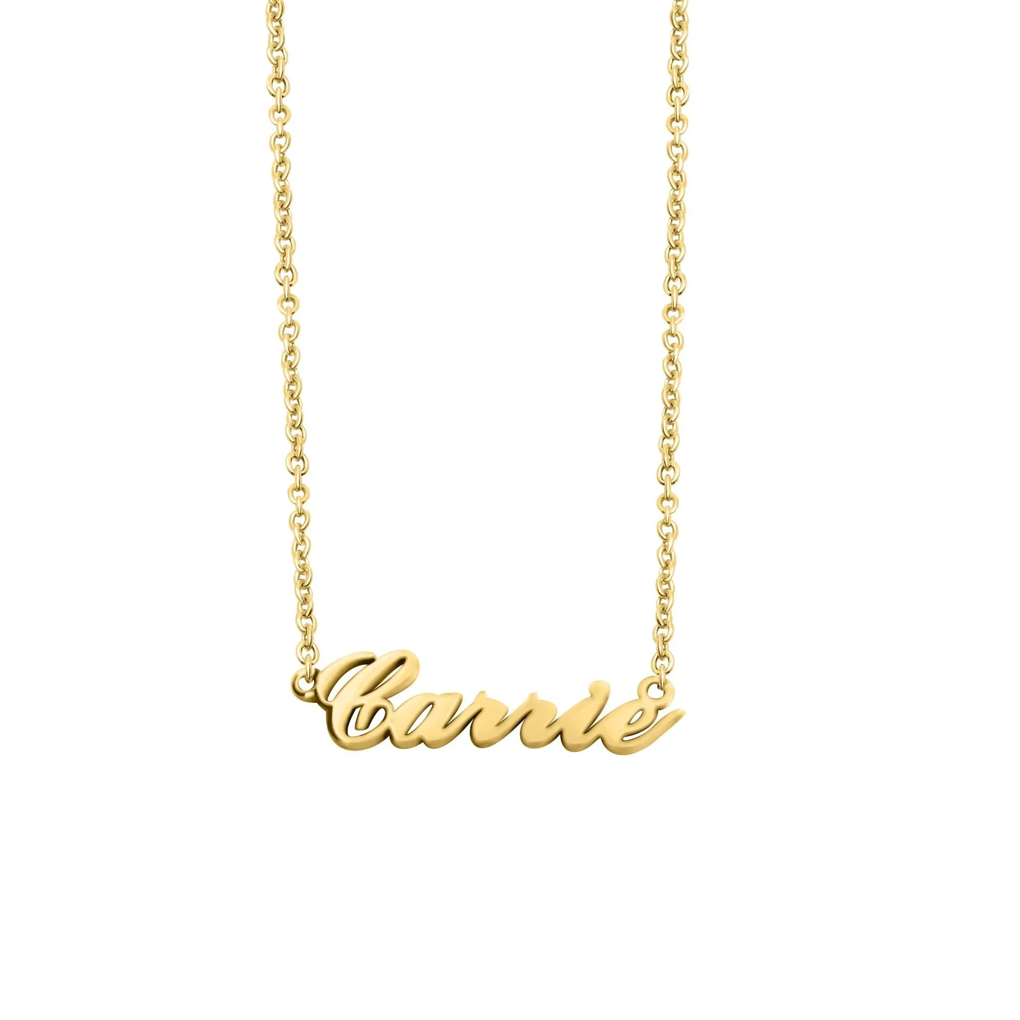 Personalized Name Necklace - "The Carrie" sold by Capsul Jewelry