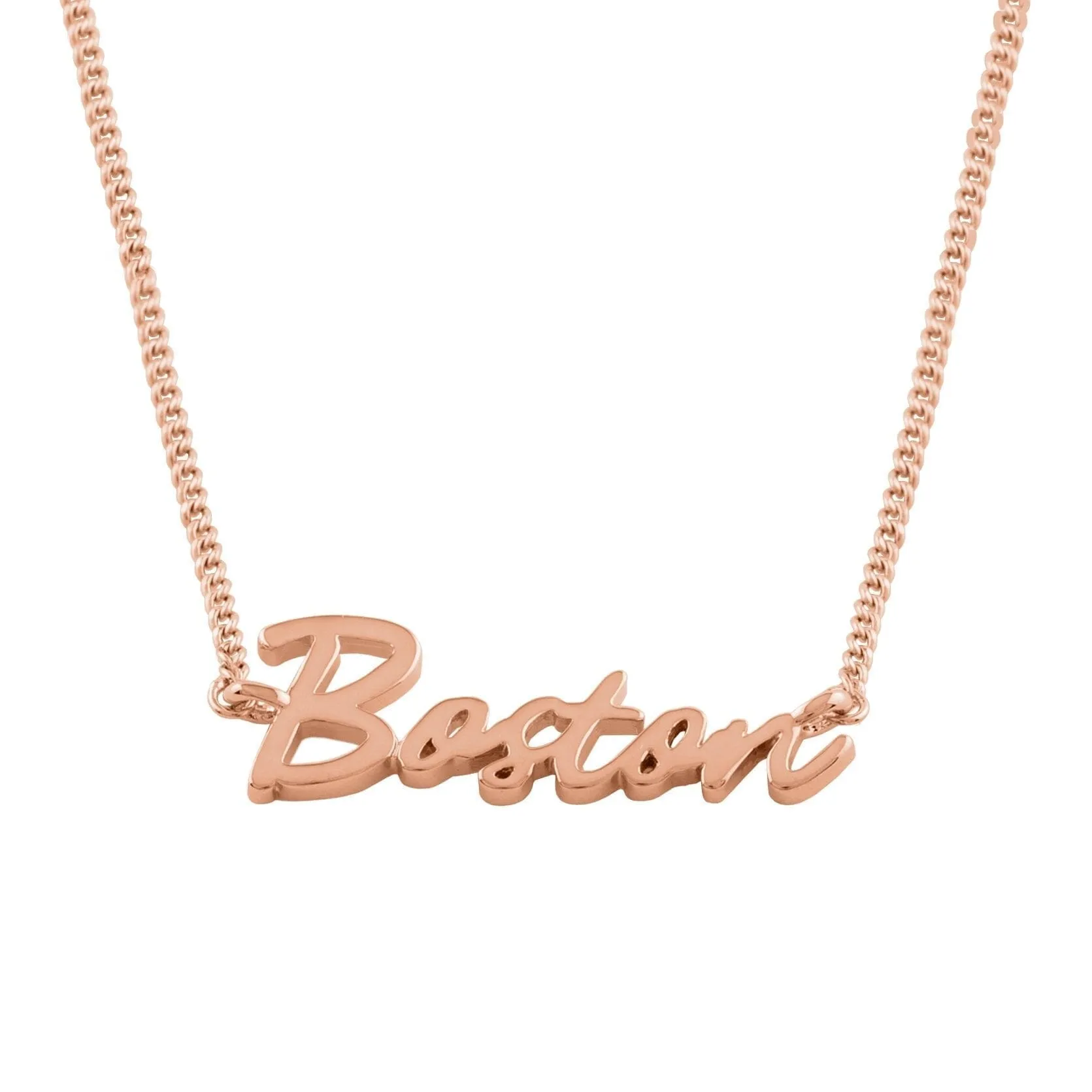 Boston Signature Necklace sold by Capsul Jewelry product image thumbnail 4
