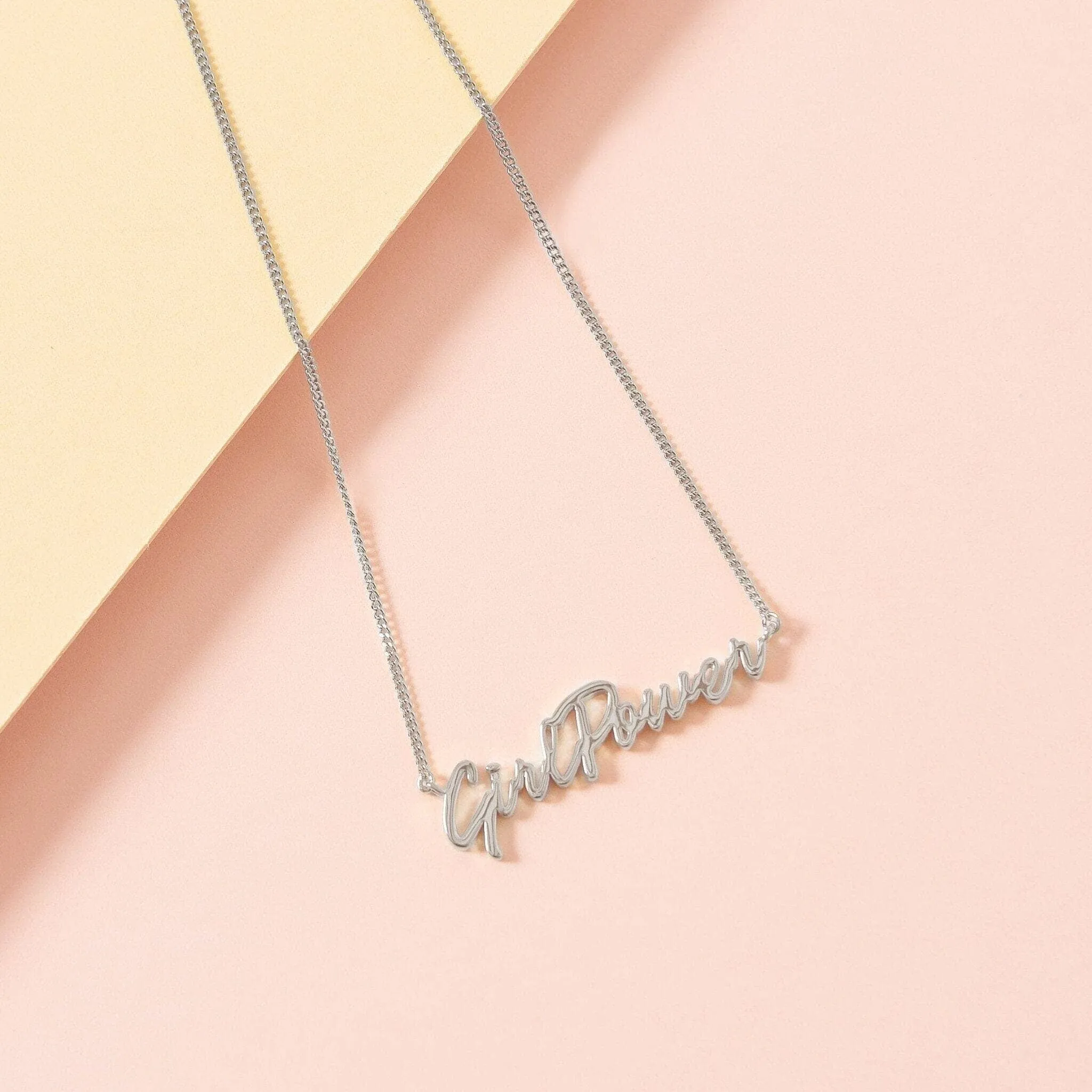 Girl Power Signature Necklace sold by Capsul Jewelry product image thumbnail 4