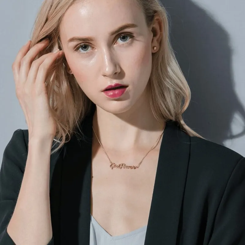 Girl Power Signature Necklace sold by Capsul Jewelry