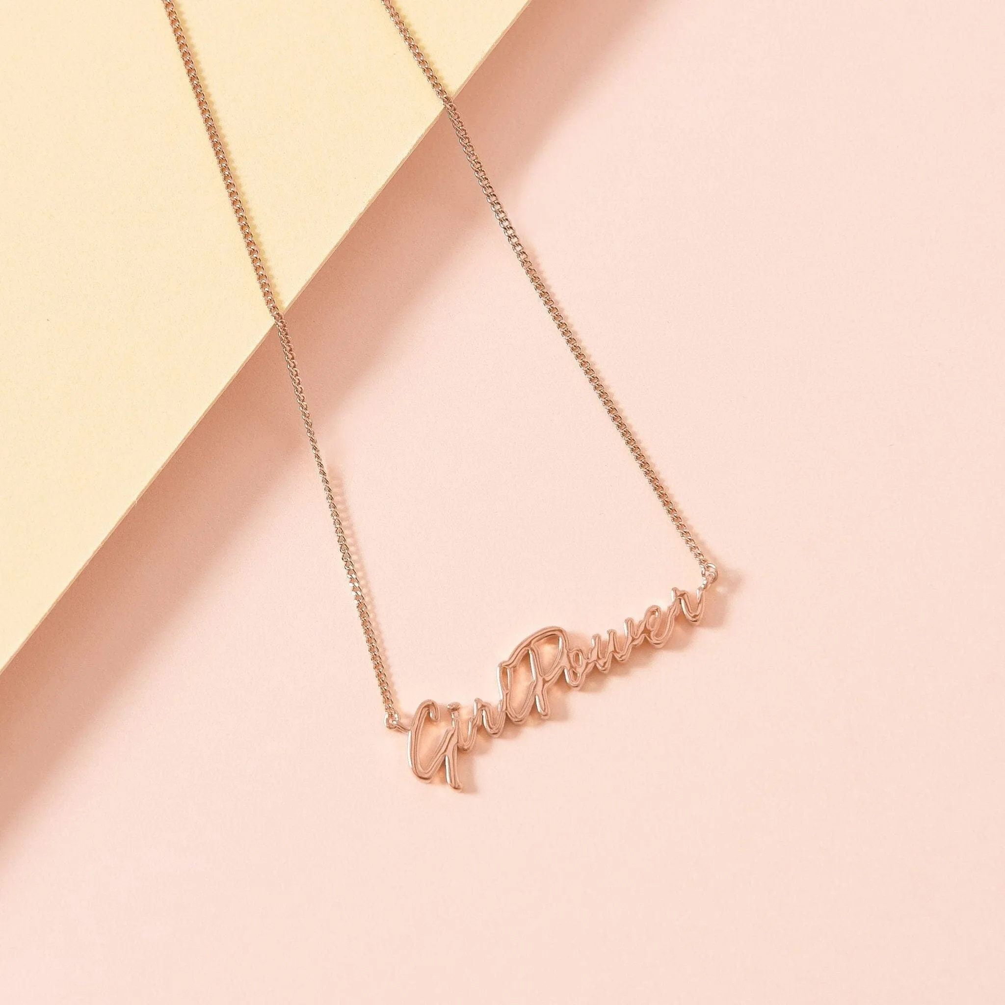 Girl Power Signature Necklace sold by Capsul Jewelry product image thumbnail 5