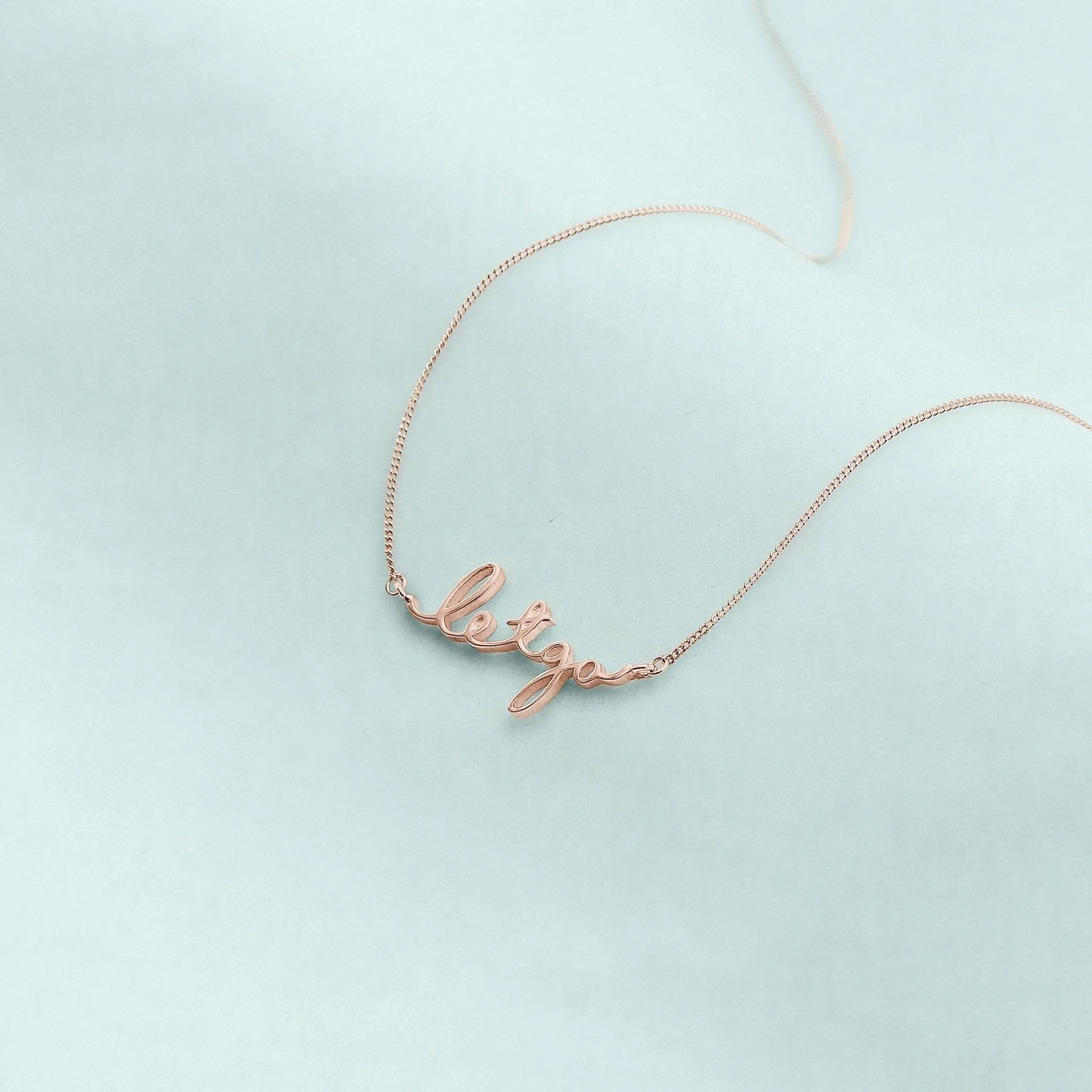 Sterling Silver Let Go Signature Necklace sold by Capsul Jewelry product image thumbnail 5