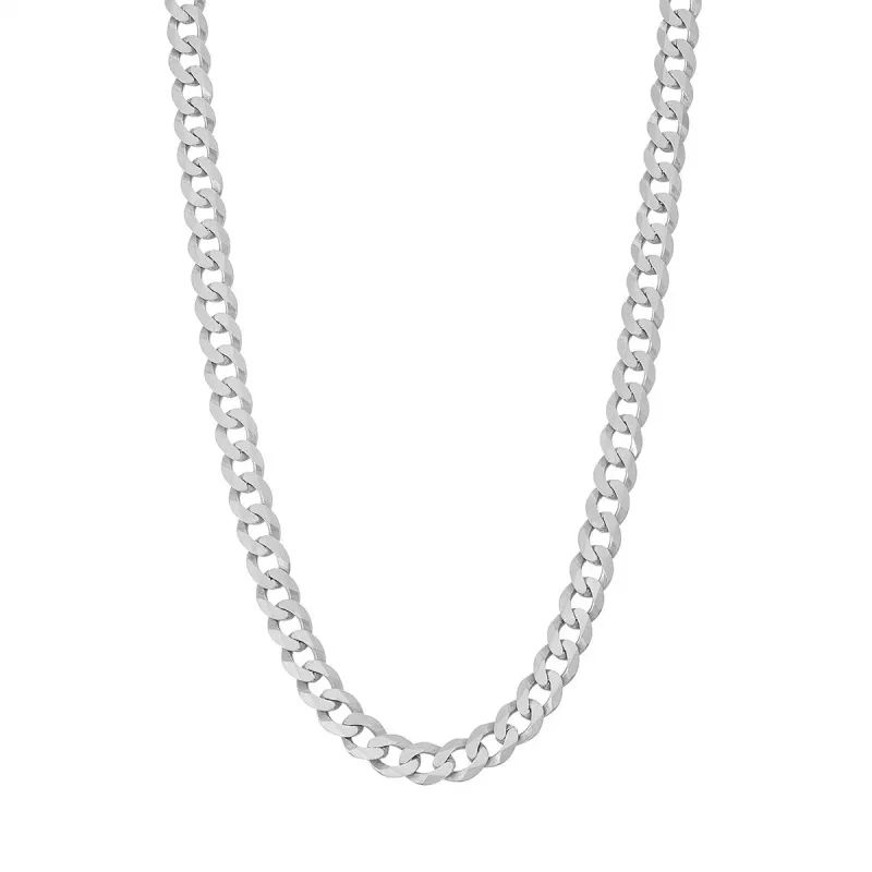 5mm Thin Classic Havana Cuban Chain Necklace sold by Capsul Jewelry
