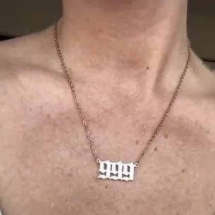 Angel Number Necklace sold by Capsul Jewelry product image thumbnail 3