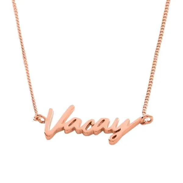 Vacay Signature Necklace sold by Capsul Jewelry product image thumbnail 5