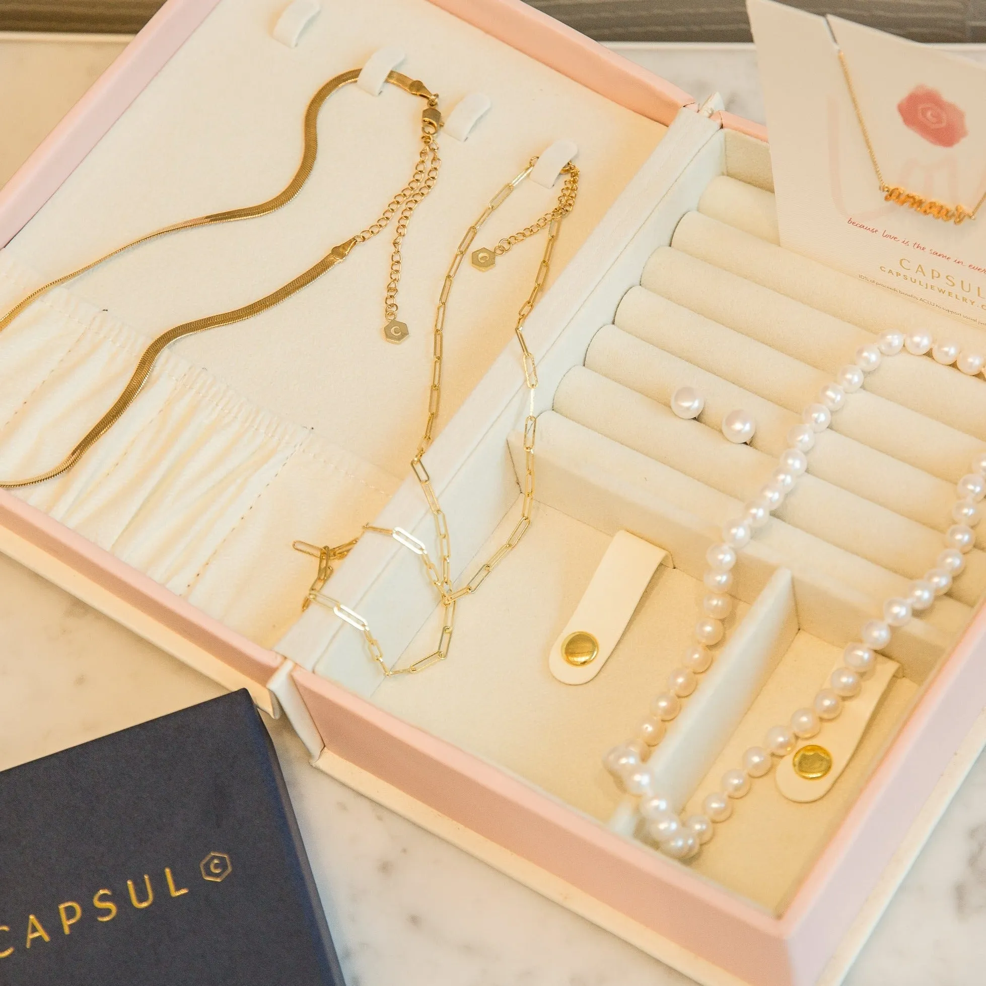 "Everyday Elegance" Gift Box sold by Capsul Jewelry product image thumbnail 2