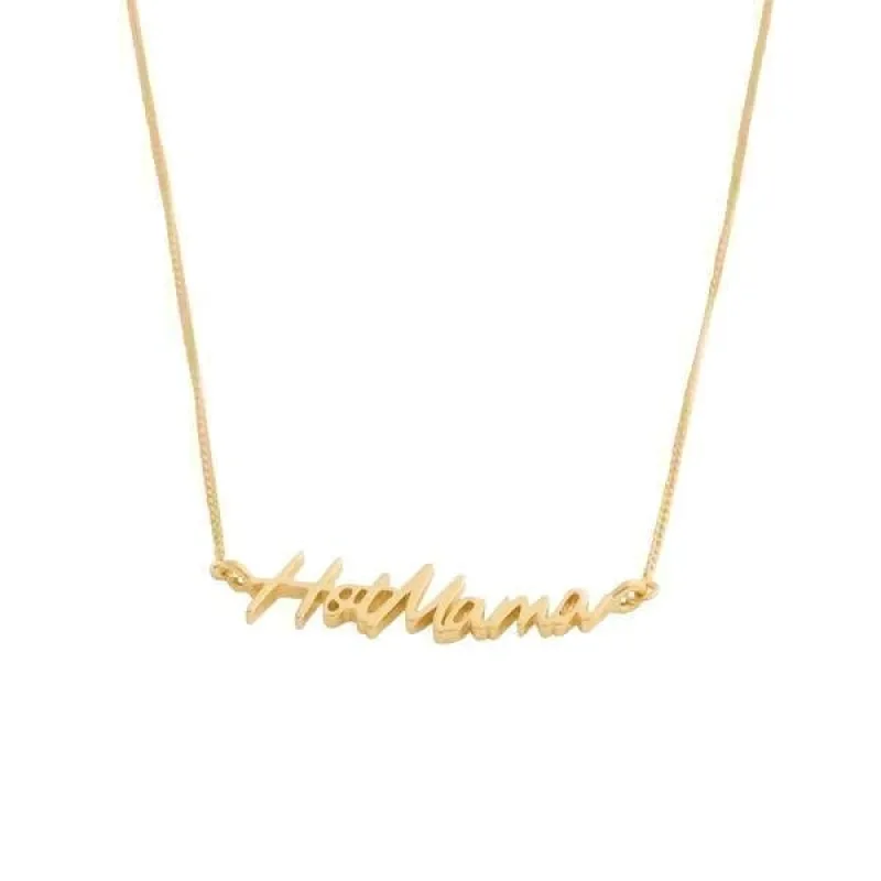 Sterling Silver Hot Mama Signature Necklace sold by Capsul Jewelry