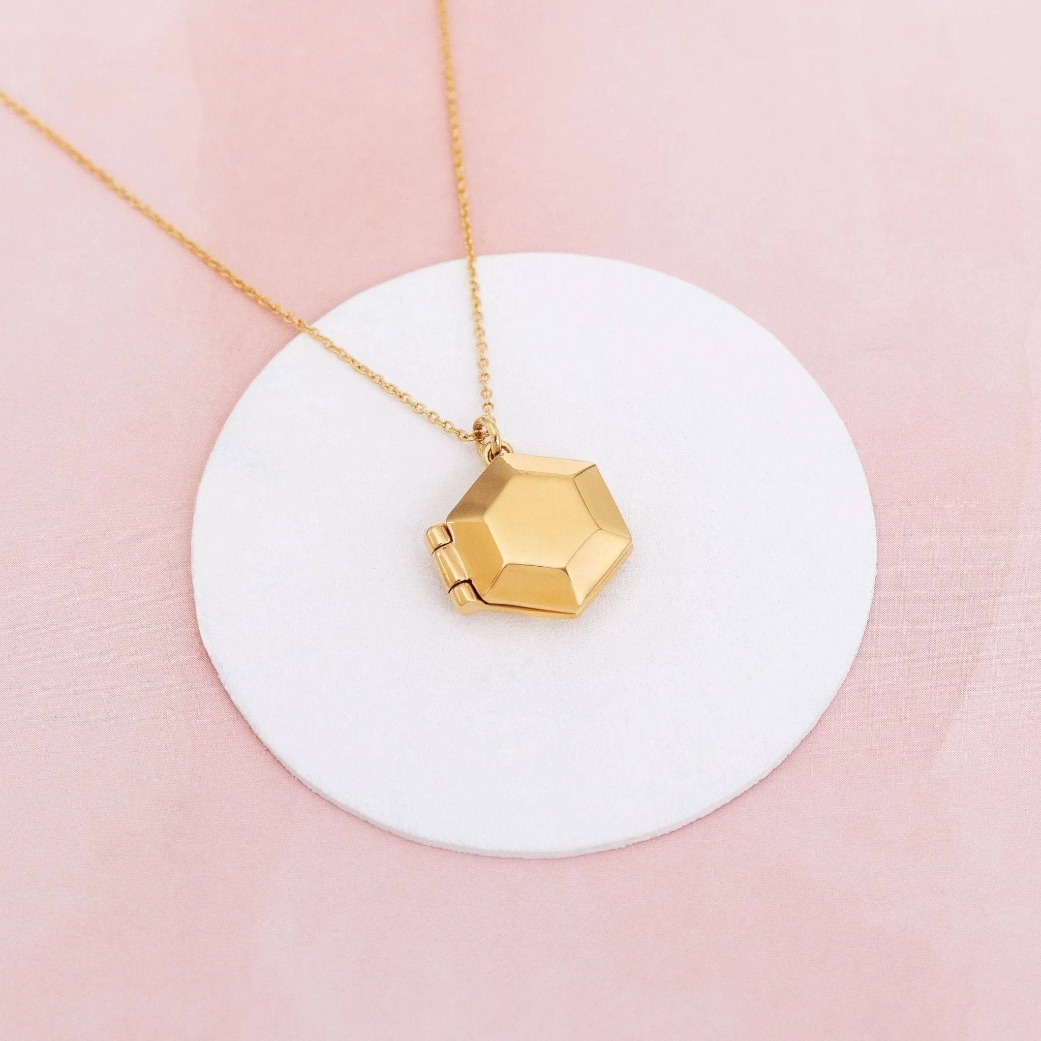 Capsul Locket Necklace sold by Capsul Jewelry