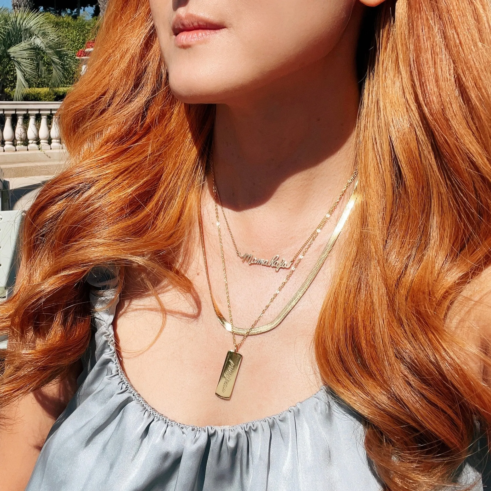 Custom Handwriting ID Necklace sold by Capsul Jewelry product image thumbnail 3